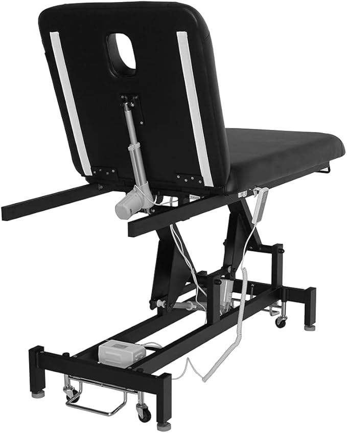 SKINACT Bliss Electric Spa Facial Treatment Table for Medical spa (Black)