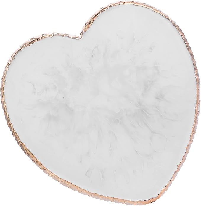 Resin Nail Art Palette Gold Edge Nail Holder