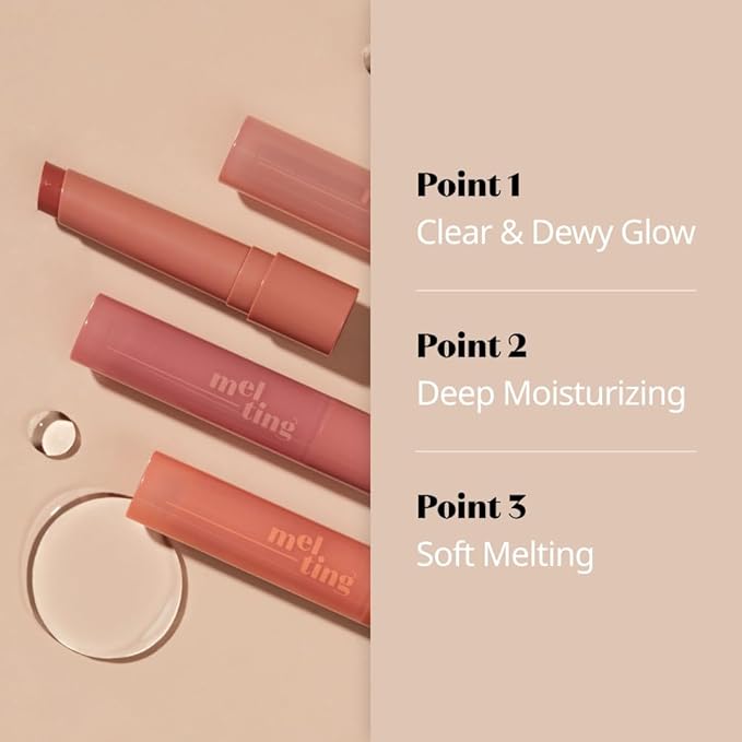 ETUDE Ginger Sugar Melting Balm Stick 01 Fig Beige | Tinted Moisturizing Lip balm | Natural Ingredients Hydrate Ginger, Sugar, Shea Butter Moisturizing Relaxing Effect | K-Beauty
