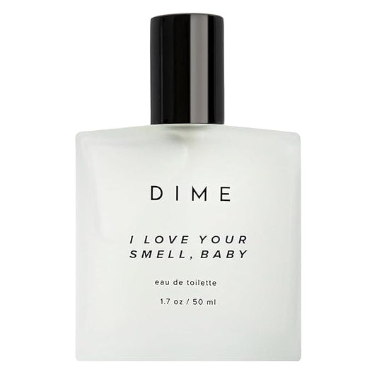 DIME Beauty Perfume I Love Your Smell, Baby, 1.7 oz / 50 ml - Sweet Floral Scent, Hypoallergenic, Clean Perfume, Eau de Toilette For Women
