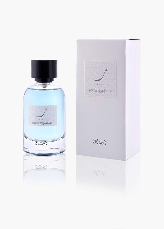 RASASI Sotoor Raa Eau De Parfum 100 ML (3.8 oz) | Elegant Oud Fragrance | Joyous Musk and Patchouli with Fresh Floral Notes | Modern Arabian Scent