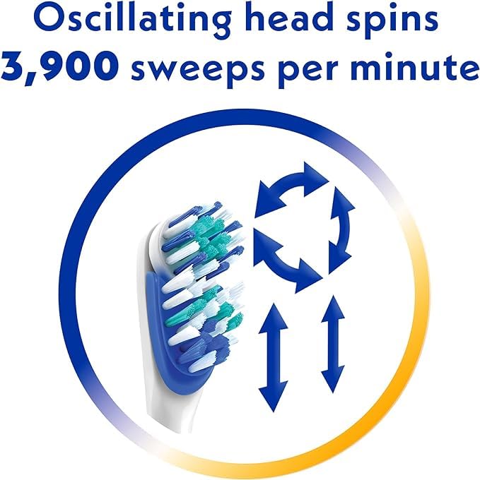 Spinbrush Pro Clean Replacement Toothbrush Heads, Soft Bristles, Dentist Recommended, (2 Pack with 4 Toothbrush Heads)