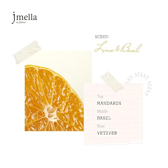 jmella IN FRANCE Hair Care (16.9 FLoz, Lime and basil Conditioner)