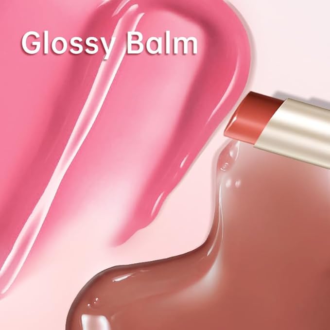 CATKIN Glossy Lip Balm Ultra Hydating Glow Lip Tinted Jelly Plumping Melting Balm Shea Butter Repair Soothing For Dry Lips 0.12 oz C09 ORCHID