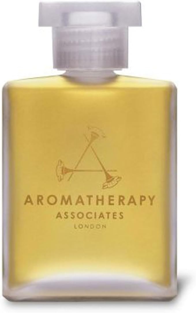 Aromatherapy Associates Inner Strength Bath and Shower Oil, Natural Body Oil to Uplift Mind, Body and Spirit, Made with 3 Essential Oils (1.86 oz)