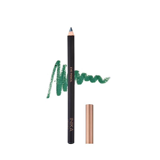 INIKA Organic Hypoallergenic Vegan Eye Pencil: Long-Lasting, Water-Resistant Makeup, Richly Pigmented with Vitamin E and Coconut Oil, Gentle for Sensitive Eyes, Cruelty-Free & Sustainable Packaging