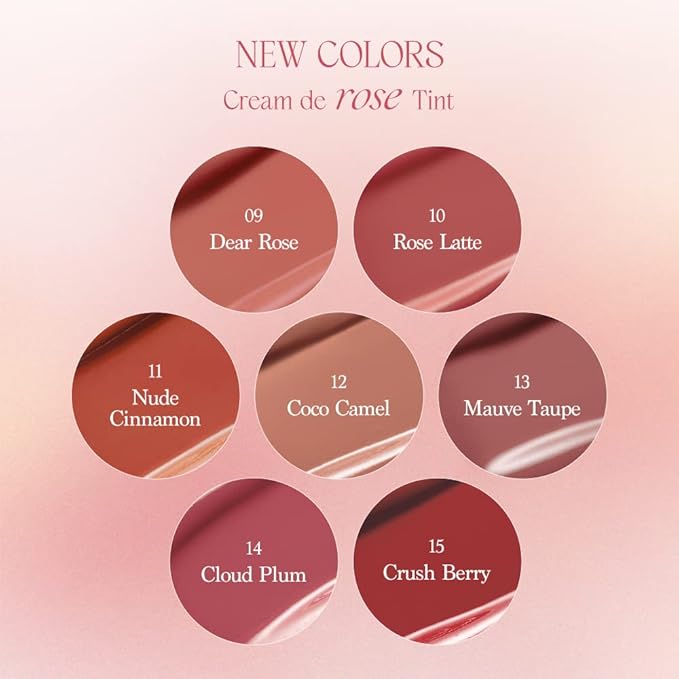 dasique Cream De Rose Tint (09 Dear Rose) Lip