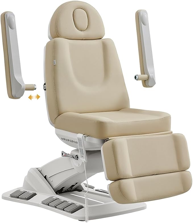 Dir Beauty Spa Medical Treatment Bed 4 Motor Electrical Facial Medical Spa Tables with Rotating Seat Aurora