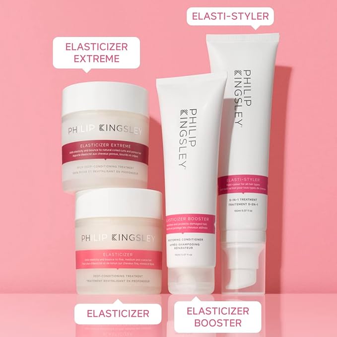 PHILIP KINGSLEY - Elasticizer | Deep Conditioner | Repair Hair Mask Treatment for All Hair Types | Pre-Shampoo Deep Conditioning Mask | Hydrates, Adds Shine and Reduces Breakage and Frizz | 33.8oz