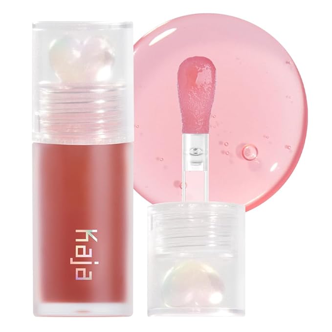 Kaja Lip Plumping- Juicy Glass 05 Plum Paloma | Hydrating, Feel Plumped and Lightweight with Vitamin Tree Fruit Oil, Vegan, Cruelty-Free, Clear Tint Stain Shine Gloss Plumper, Long Lasting