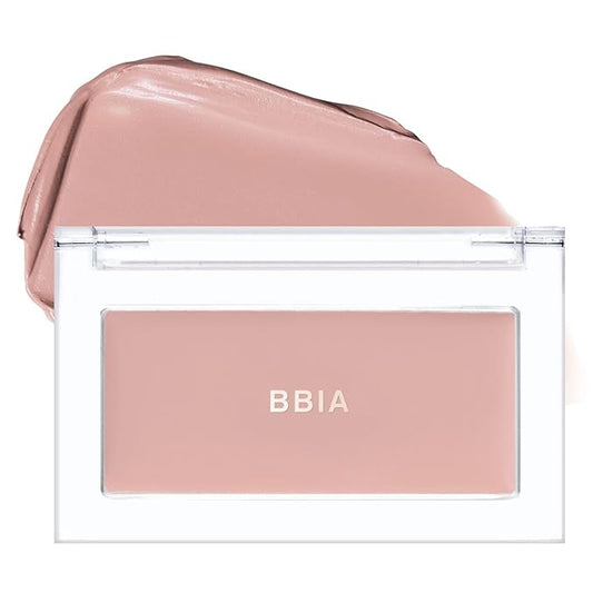 BBIA Ready To Wear Downy Cheek Cream Blush - Creamy Blendable & Buildable Blush Dewy Texture & Matte Finish High Pigment Longlasting Lightweight Natural Face Makeup (10 DOWNY CHOCO)
