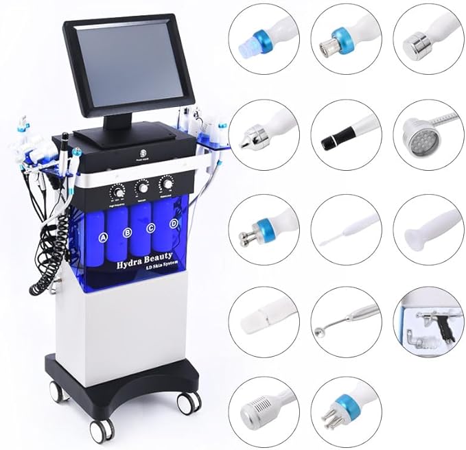 14-in-1 Hydrogen Oxygen Facial Skin Care Machine Home and Office