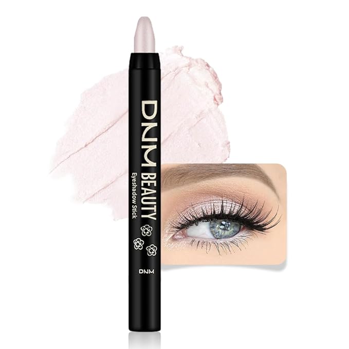 evpct Pearl Shimmer Cream Eye Shadow Brightener Sticks Set for Eyes, Pearl Shimmery Matte Pencil Eye shadow Applicator Stick Pen Palette Makeup Waterproof sombras en crema para ojos 18#