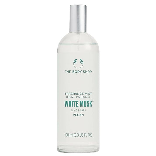The Body Shop White Musk Body Mist – Refreshes and Cools with a Gorgeous Scent – Vegan – 3.3 oz