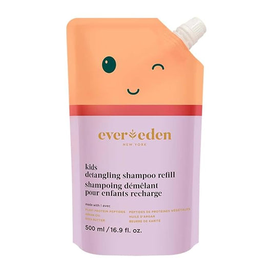 Evereden Kids Shampoo Refill, 16.9 fl oz | Detangling, Clean, Non-Toxic Ingredients | Gentle Kids Haircare