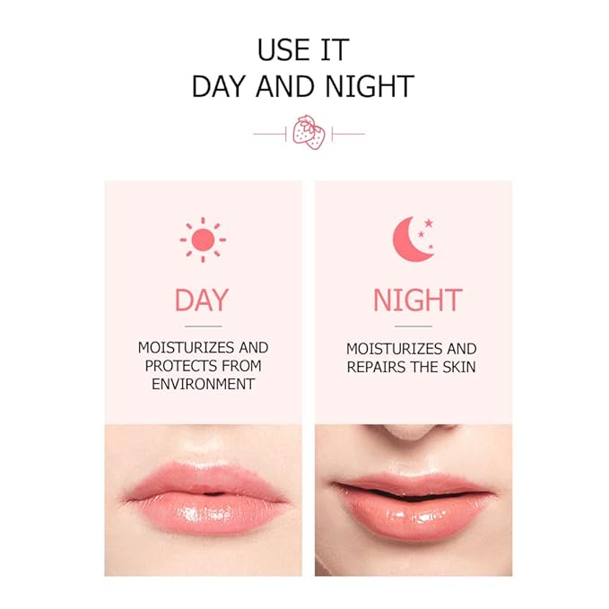 BIOAQUA Strawberry Fruit Moisturizing Lip Mask 0.46oz