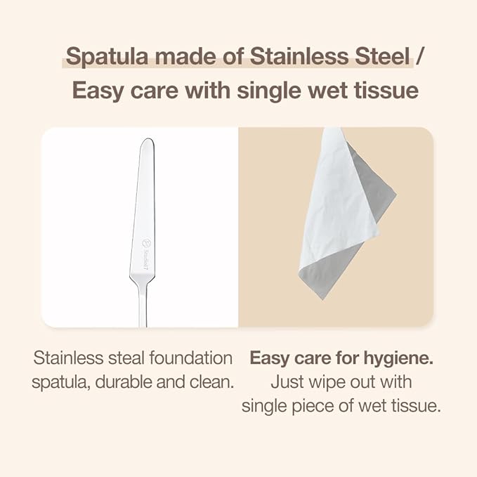Foundation Spatula Made of Stainless Steel | Professional