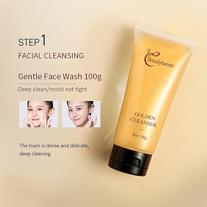 Snail Mucin Facial Skincare Set for Women, Suitable for All Skin Types - Deep Moisturizing & Nourishing with Collagen, Ideal Christmas Skincare Gift - Anti-aging Skin Care Set, Face Kits