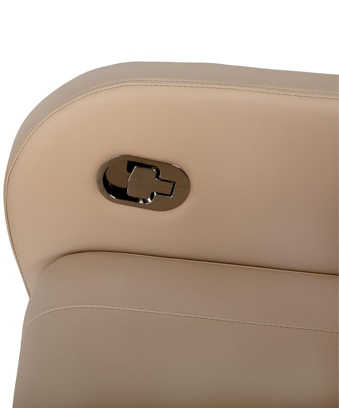 Buy-Rite Lexus Backwash Unit with Tilting Black Porcelain Shampoo Bowl, Extra Wide Foam Padded Seat, Kick-Out Leg Rest & European Style Single Handle Faucet - Sand Salon Shampoo Chair, TS-8018B