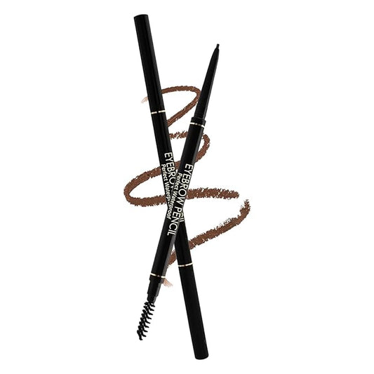FÓLKI COSMETIC-Eyebrow Retractable Definer Pencil, Micro Brow Pencil, Precise Eyebrow Pencil,Long Lasting Eye Brow Pencil for Soft Textured Natural Daily Look Eyebrow Makeup (02#Light brown)