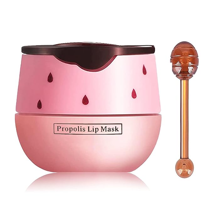 Strawberry Lip Balm Honey Pot, Strawberry Exfoliator(1-Strawberry)