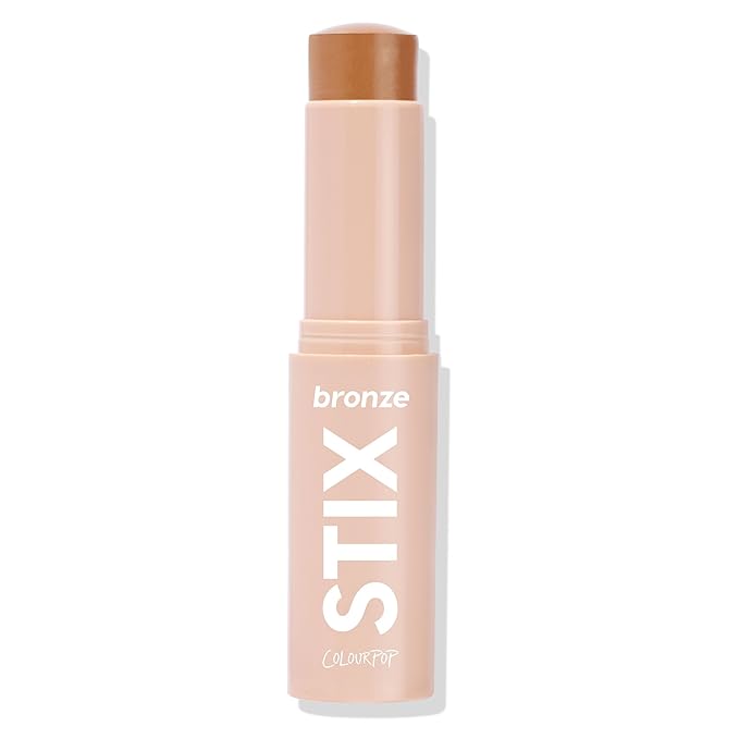 ColourPop Cream Bronzer Stick - Blendable Cream Contour & Glowy Summer Makeup with a Natural, Matte Finish - Buildable Formula for Shimmer-Free, Sun-Kissed Warmth - Moonstone Beach (0.28 oz)