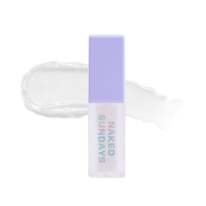 Naked Sundays SPF50 Glow & Go Lip Oil: Lip Oil with SPF, Moisturizes and Protects Lips, 4.5ml in Coconut