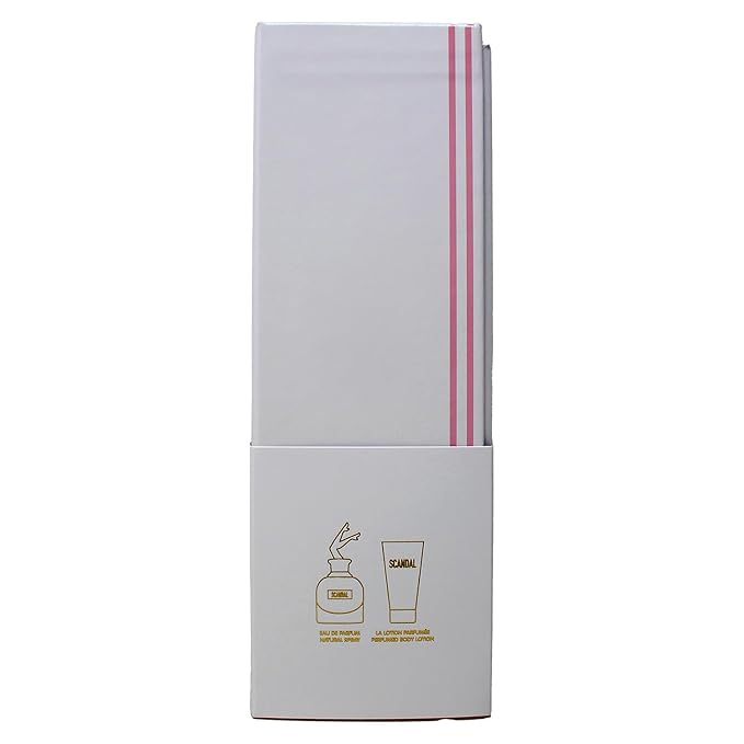 Jean Paul Gaultier Scandal 2-Piece Set for Women, (1.7 Oz Eau De Parfum Spray + 2.5 Oz Perfumed Body Lotion)