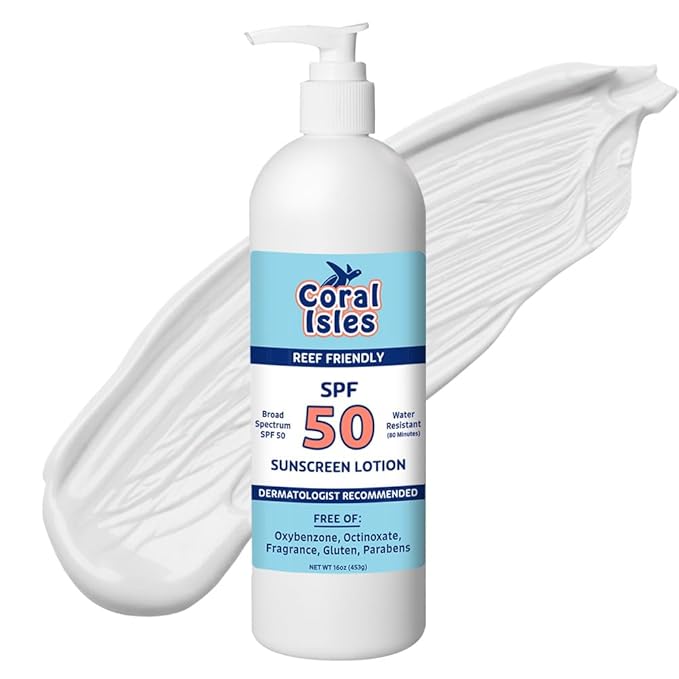 Rocky Mountain Sunscreen SPF 50 16 oz | Broad Spectrum UVA/UVB Protection | Hawaii 104 Act Compliant (Oxybenzone & Octinoxate Free) | Water Resistant 80 Min. | Fragrance Free With Pump (16 Fl Oz)