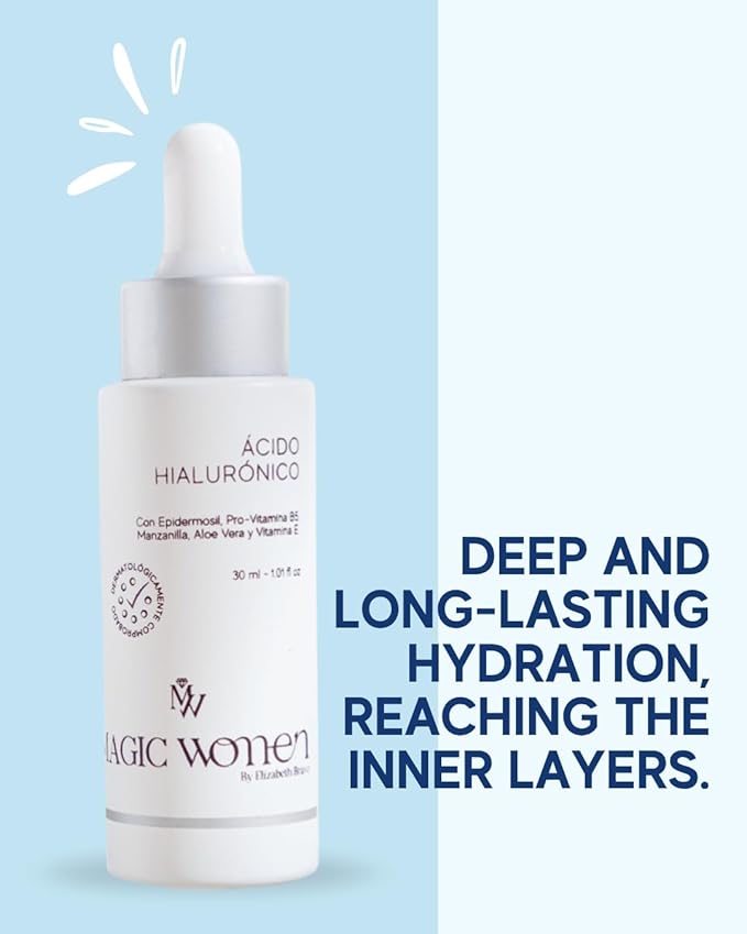 Hyaluronic Acid Serum for Face – Ultra Hydrating Facial Serum with Vitamin B5, Silanol & Aloe – Face Serum for Women – Lightweight Skin Care – 1 Fl Oz