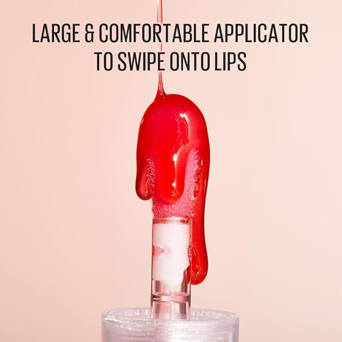 Kaja Lip Plumping - Juicy Glass 04 Grape Glowtini | Hydrating, Feel Plumped and Lightweight with Vitamin Tree Fruit Oil, Vegan, Cruelty-Free, Clear Tint Stain Shine Gloss Plumper, Long Lasting