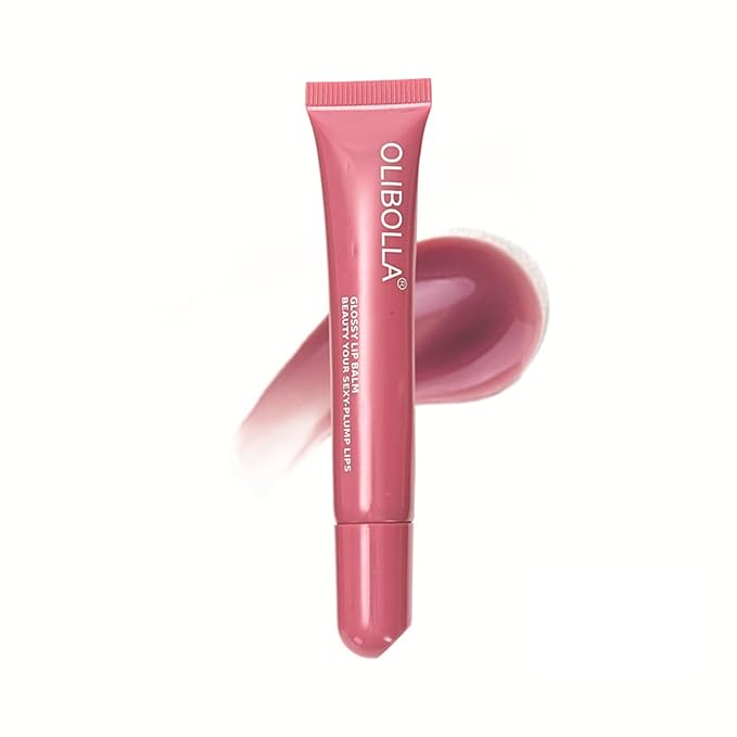 Tinted Lip Serum, Hydrating Tinted Lip Balm For A Glossy Finish & Soft, Contains vitamins, Non-sticky plumping lip glaze, Moisturizing Repair for Chapped Lips 0.42 fl.oz