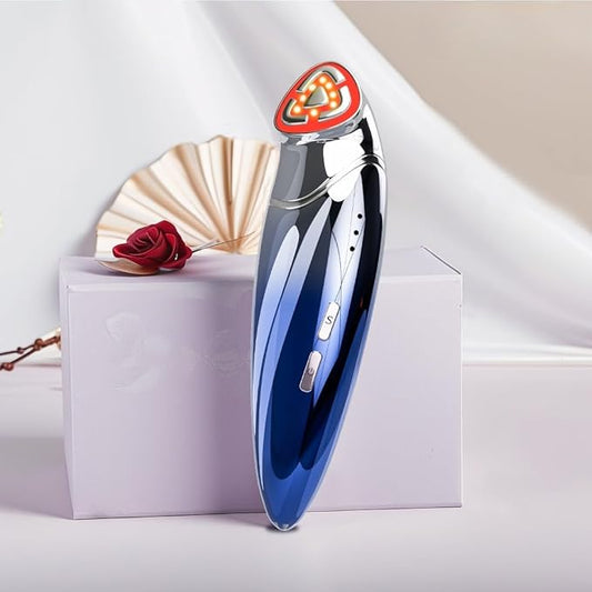 Red Light Therapy Device – Facial Tightening & Anti-Aging LED Tool for Face, Eyes & Jawline –Skin Firming & Wrinkle Smoothing – Handheld Home Beauty Device