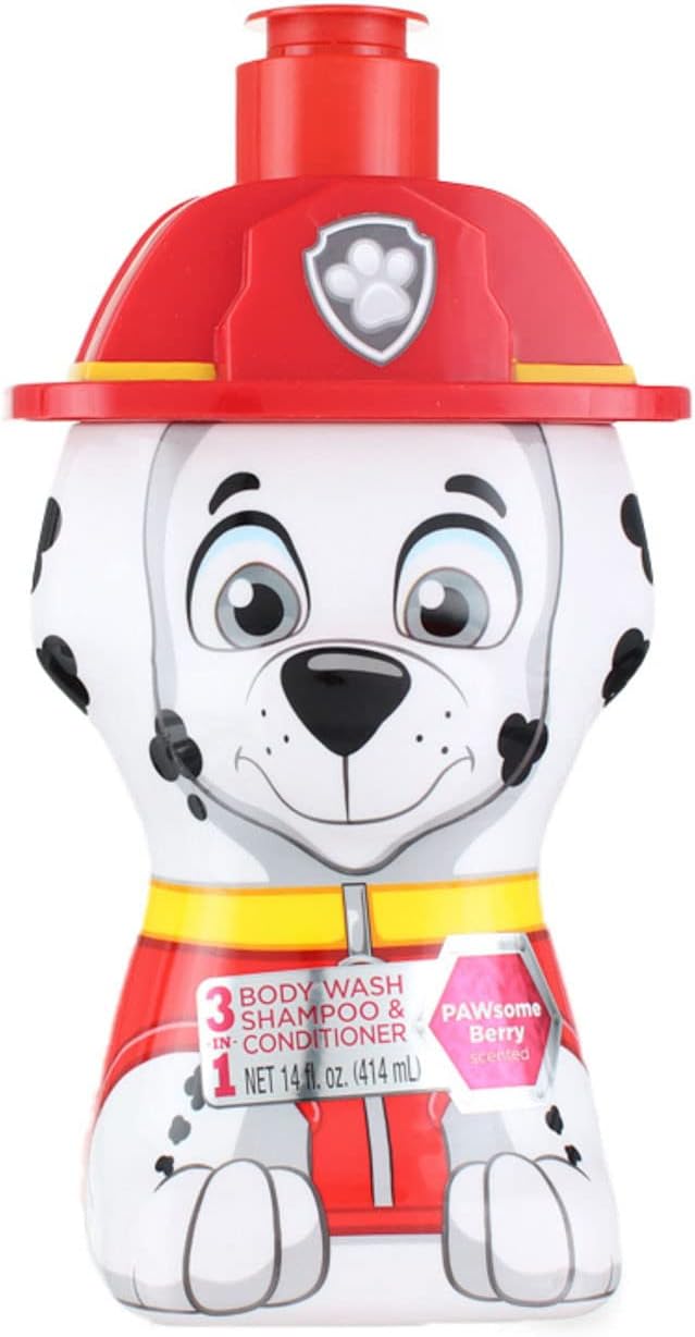 Taste Beauty “PAW Patrol” 3-in-1 Kids’ Shampoo, Kids’ Conditioner, and Kids’ Bodywash, 14 Ounces, (Scent)