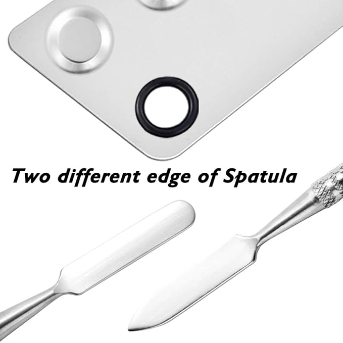 2 Styles Professional Makeup Palette with Spatula