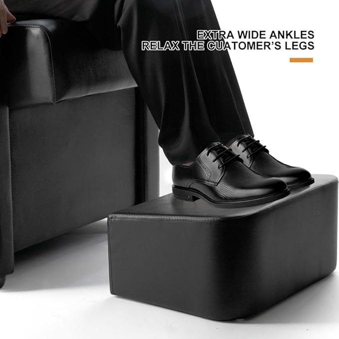 Artist hand 70" Shampoo Bowl Barber Backwash Chair Sink Chair with Foot Pedal, Headrest for Spa Beauty Salon