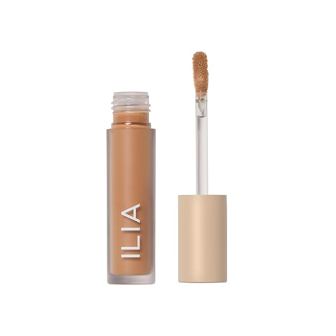 ILIA - Matte Liquid Powder Eye Tint | Cream-to-Powder Eyeshadow, Smudge-Resistant, Quick-Dry, Weightless, Water-Based | Non-Toxic, Vegan, Cruelty-Free, Clean Makeup (Adobe, 0.12 fl oz | 3.5 ml)
