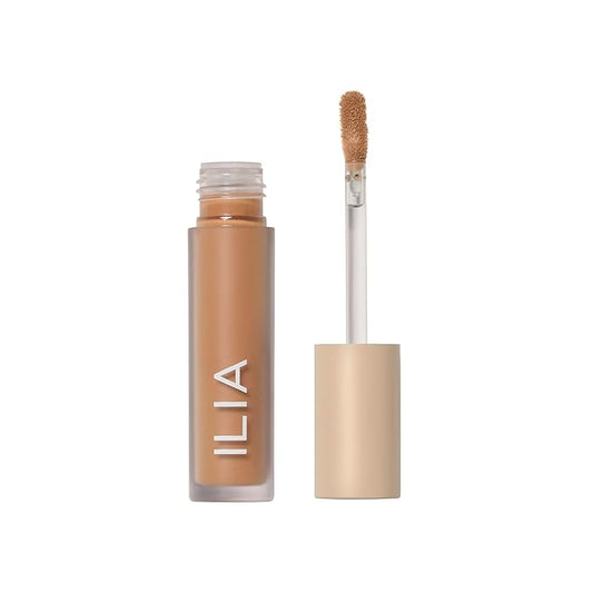 ILIA - Matte Liquid Powder Eye Tint | Cream-to-Powder Eyeshadow, Smudge-Resistant, Quick-Dry, Weightless, Water-Based | Non-Toxic, Vegan, Cruelty-Free, Clean Makeup (Adobe, 0.12 fl oz | 3.5 ml)