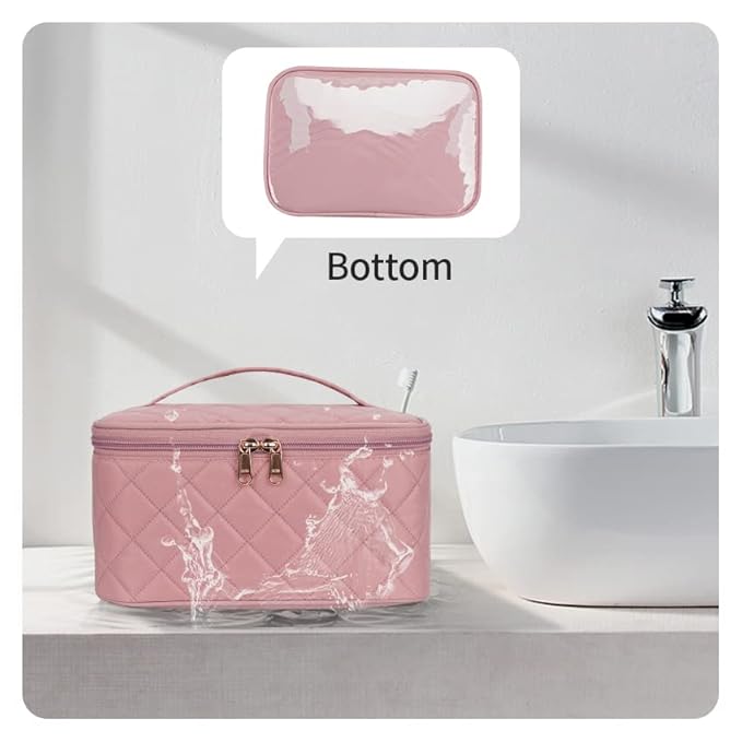 Ocheal makeup bag, portable cosmetic