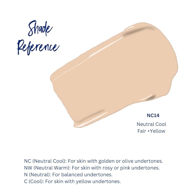 Best Bronze Bombshell Body Makeup - Tattoo Cover Up Makeup & Body Foundation Waterproof - Tattoo Concealer Waterproof for Scars, Varicose Veins Cover Up & Leg Foundation (NC14 Light Radiance)