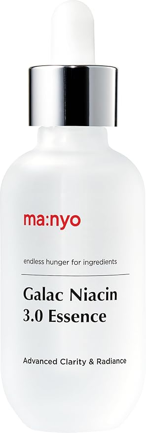 MANYO Galac Niacin 3.0 Essence Korean Facial Serum, Ultra Hydrating, Tone Balancing, Niacinamide, for Women and Men Korean Skin care 2.02 fl oz (60ml)