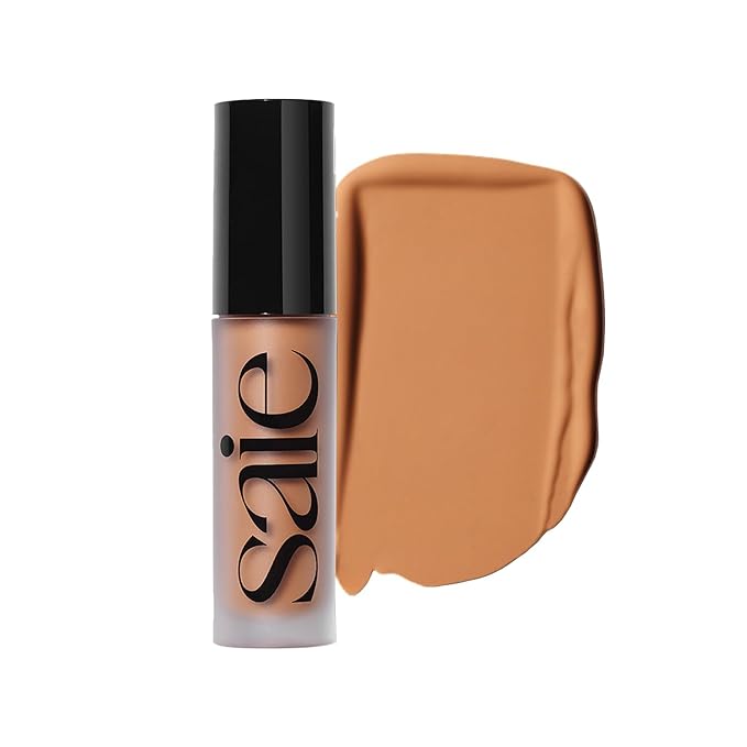 Saie Slip Tint Radiant Cream Concealer & All-Over Face Makeup - Concealer for Dark Circles, Redness & Blemishes - Lightweight Makeup Made with Hydrating Hyaluronic Acid - Shade 13 (0.17 oz)