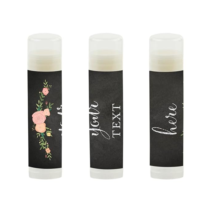 Andaz Press Personalized Lip Balm Party Floral