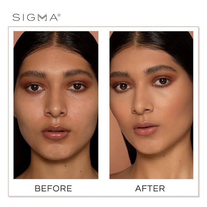 Sigma Beauty Spectrum Color-Correcting Duo – Color Correcting Cream for Concealing and Priming Skin, 2in1 Makeup Set with Buildable, Customizable Shades for all Skin Types (Medium to Dark)
