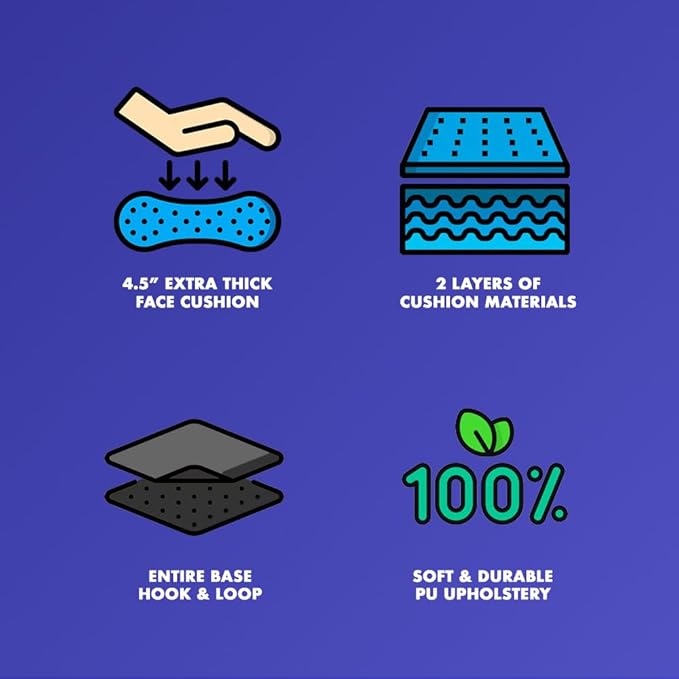 Luxury Massage Face Cradle Cushion (Black)