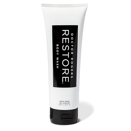 Doctor Rogers Hydrating Body Wash, Moisturizing Shower Cleanser, Dermatologist-Created Bath Soap For Women & Men, Cleanses & Repairs the Skin Barrier, Paraben & Sulfate-Free, 236 ml / 8 fl oz