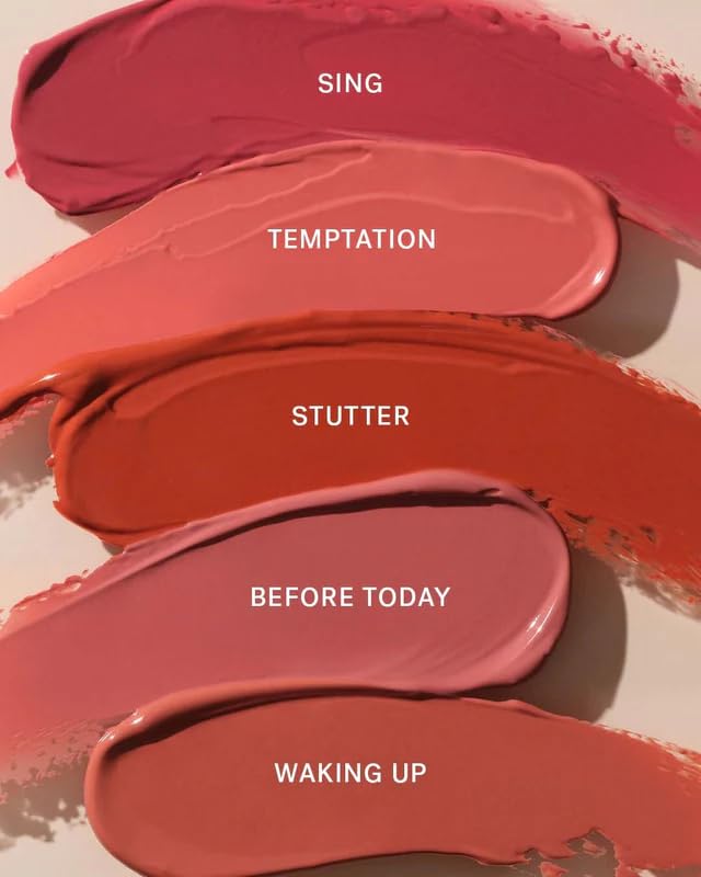 ILIA - Color Haze Multi-Use Matte Pigment | Cream Blush + Lip Color In One | Nourishing, Fuss-Free Application | Non-Toxic, Vegan, Cruelty-Free, Silicone-Free (Temptation Soft, 0.23 fl oz | 7 ml)