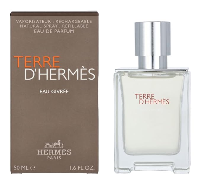 Hermes Terre DHermes Eau Givree for Men - 1.6 oz EDP Spray (Refillable)