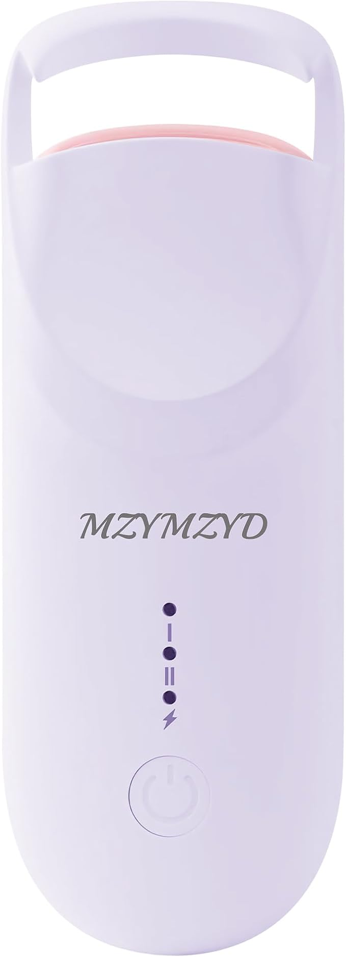 Heated Eyelash Curler, Eyelash Curlers with 10S Quick Heat-Up, 2 Temp Settings, 3S Styling & 24H Long-Lasting Natural Curl, Type-C Recharge, Mini Electric Eyelash Curler for Travel - Purple