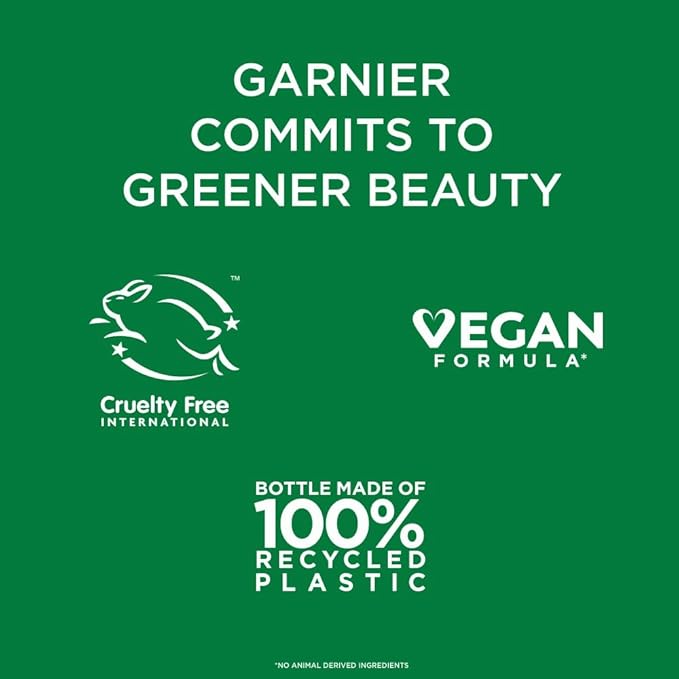 Garnier Micellar Water For Waterproof Makeup, Hydrating Facial Cleanser & Makeup Remover, Suitable for Sensitive Skin, Vegan, Cruelty Free, 13.5 Fl Oz (400mL), 1 Count